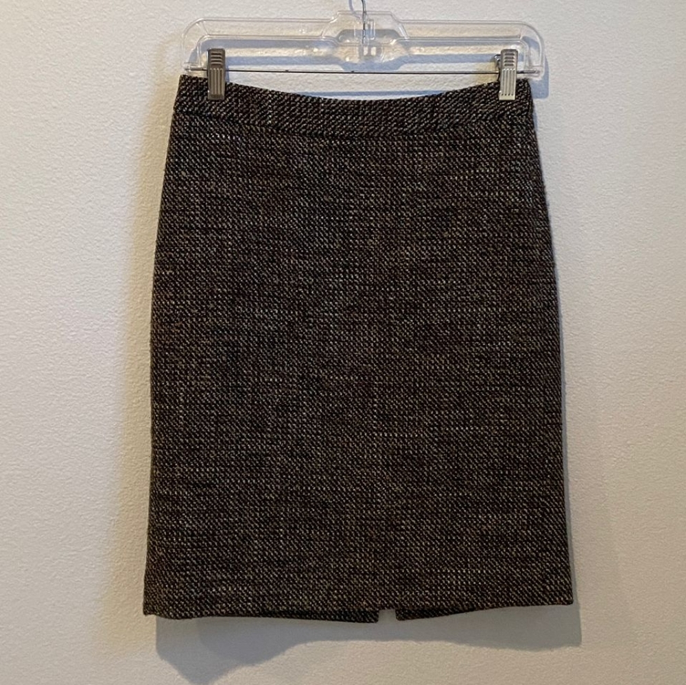 Ann Taylor Tweet Wool Blend Skirt
